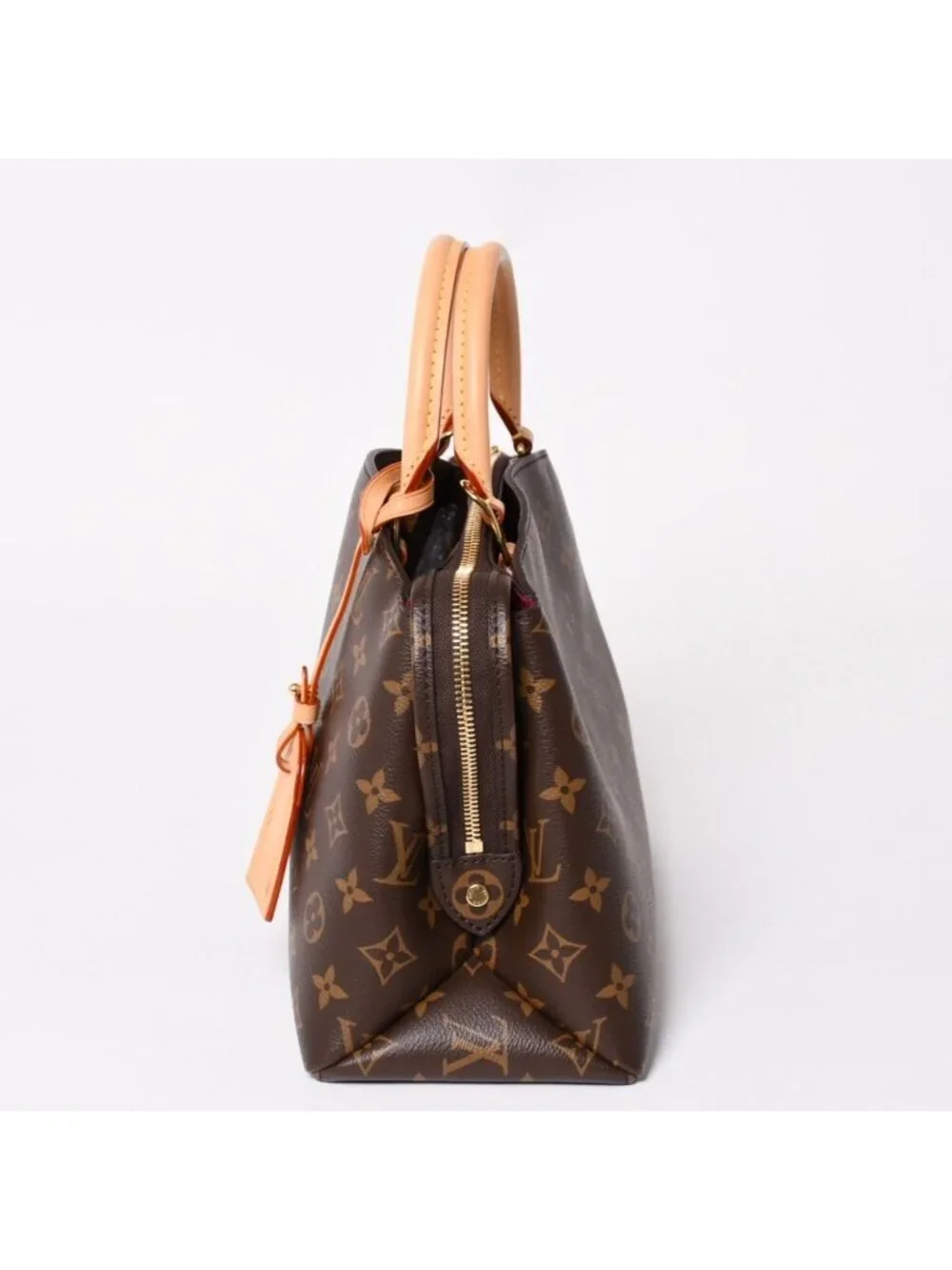 Louis Vuitton Petit Palais PM 2-Way Bag Monogram Brown Gold